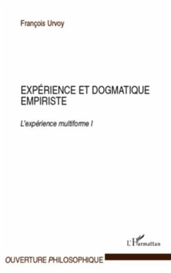 Cover Experience et dogmatique empiriste 1 (eBook, PDF)
