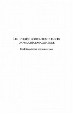 Cover Interets geopolitiques russesdans regio (eBook, PDF)