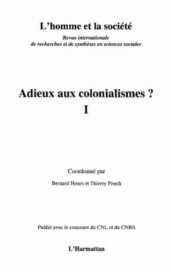 Adieux aux colonialismes ? 1 (eBook, PDF)