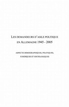 Demandeurs d'asile politique en allemagn (eBook, PDF)