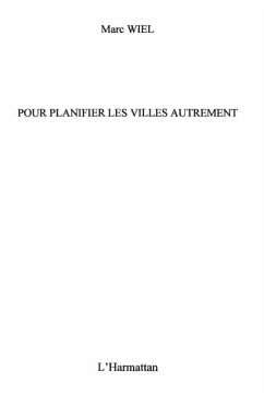 Cover Pour planifier les villes autrement (eBook, PDF)