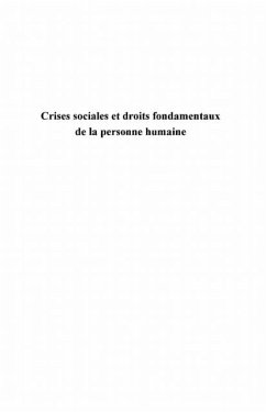 Crises sociales et droits fondamentaux.. (eBook, PDF)