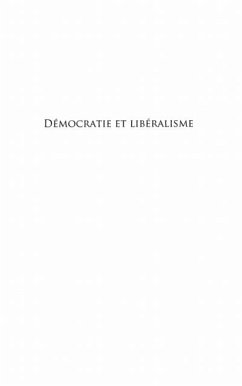 Cover Democratie et liberalisme (eBook, PDF)