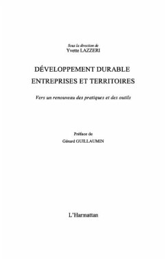 Developpement durable, entreprises terri (eBook, PDF)