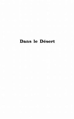 Dans le desert (eBook, PDF)