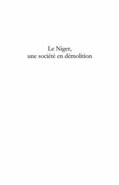 Niger, une societe en demolition Le (eBook, PDF)