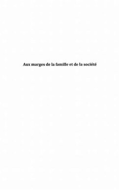 Aux marges de la famille et de societe (eBook, PDF)