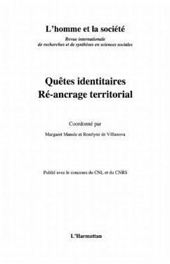 QuAStes identitaires - rAc-ancrage terri (eBook, PDF)