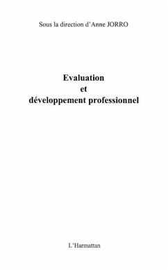 Evaluation et developpement professionne (eBook, PDF) - Jorro Anne