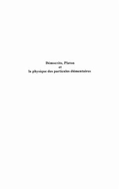 Democrite platon et la physique des part (eBook, PDF)