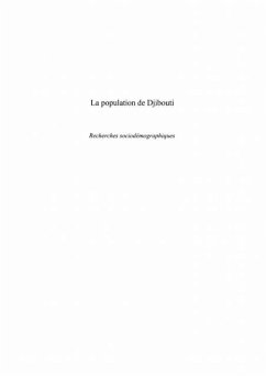 La population de djibouti - recherches sociodemographiques (eBook, PDF)