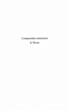 Comprendre autrement le mvett (eBook, PDF) - Olivier Naria