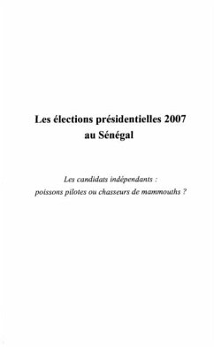 elections presidentielles 2007au senega (eBook, PDF) elections presidentielles 2007au senega (eBook, PDF)
