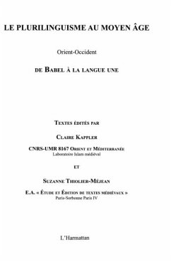 Le plurilinguisme au Moyen Age (eBook, PDF)