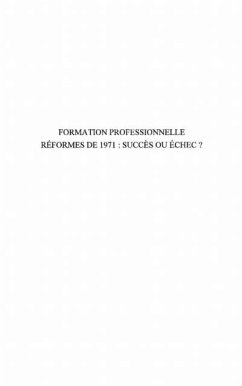 Formation professionnelle reformes de 19 (eBook, PDF)