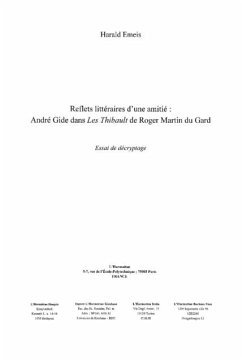 Reflets litteraires d'une amitie (eBook, PDF) - Emeis Harald