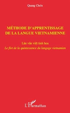 Cover Methode d'apprentissage de la langue vietnamienne (eBook, PDF)