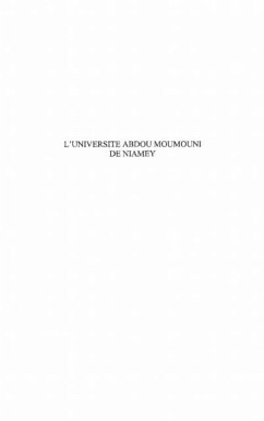 Universite Abdou Moumouni de Niamey L' (eBook, PDF)