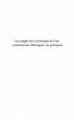 Usages de la sociologie de l'art les... - Bild 1