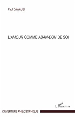 Amour comme aban-don de soi L' (eBook, PDF)