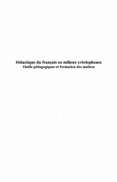 Didactique du francais en milieux creolophones - outils peda (eBook, PDF)