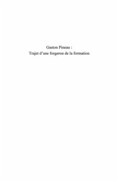 Gaston pineau : trajet d'un forgeron de la formation - regar (eBook, PDF)