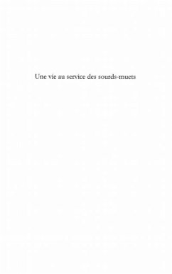 Cover Une vie au service des sourds-muets (eBook, PDF)