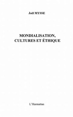 Cover Mondialisation cultures et ethique (eBook, PDF)