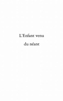 Cover Enfant venu du neant L' (eBook, PDF)