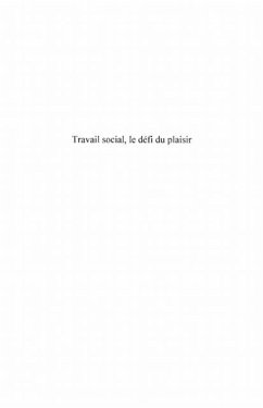 Travail social, le defi du plaisir (eBook, PDF)