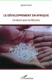 Le developpement en Afrique (eBook, PDF)