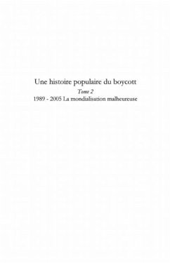 Une histoire populaire du boycott t. 2 (eBook, PDF)