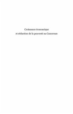 Croissance economique et reduction de la pauvrete au Cameroun (eBook, PDF)