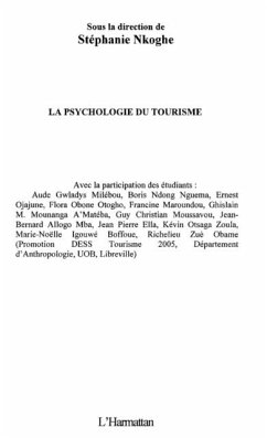 Cover La psychologie du tourisme (eBook, PDF)