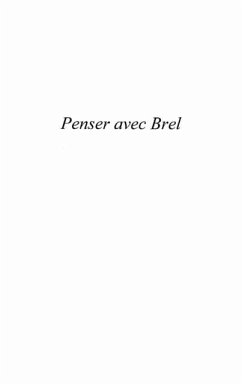 Cover Penser avec brel (eBook, PDF)