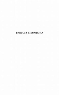 Parlons Tumbuka (eBook, PDF)