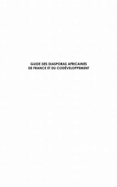 Guide des diasporas africainesde france (eBook, PDF)