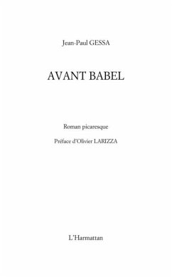 Cover Avant Babel (eBook, PDF)