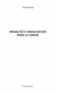 Modalite et modalisation dansla langue (eBook, PDF)