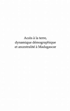 Acces a la terre, dynamique demographiqu (eBook, PDF) - Aline Caillet
