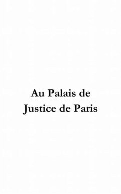 Cover Au palais de justice de paris (eBook, PDF)