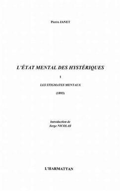 L'Etat mental des hysteriques (Volume I) (eBook, PDF)