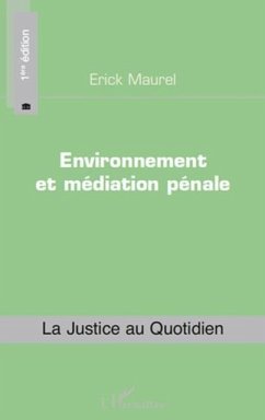 Environnement et mediation penale (eBook, PDF)