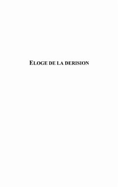 Cover Eloge de la derision (eBook, PDF)