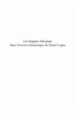Langues africaines dans l'oeuvre romanes (eBook, PDF)