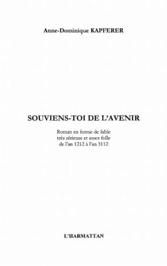 Cover Souviens-toi de l'avenir (eBook, PDF)