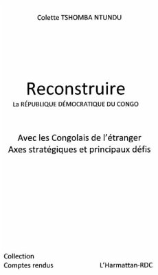 Reconstruire la republique democratique du congo - avec les (eBook, PDF)