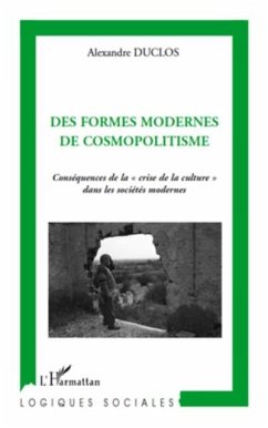 Des formes modernes de cosmopolitisme (eBook, PDF)