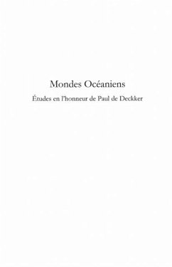 Mondes oceaniens - etudes en l'honneur de paul de deckker (eBook, PDF)