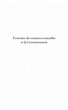 Economie des ressources naturelles et... - Bild 1